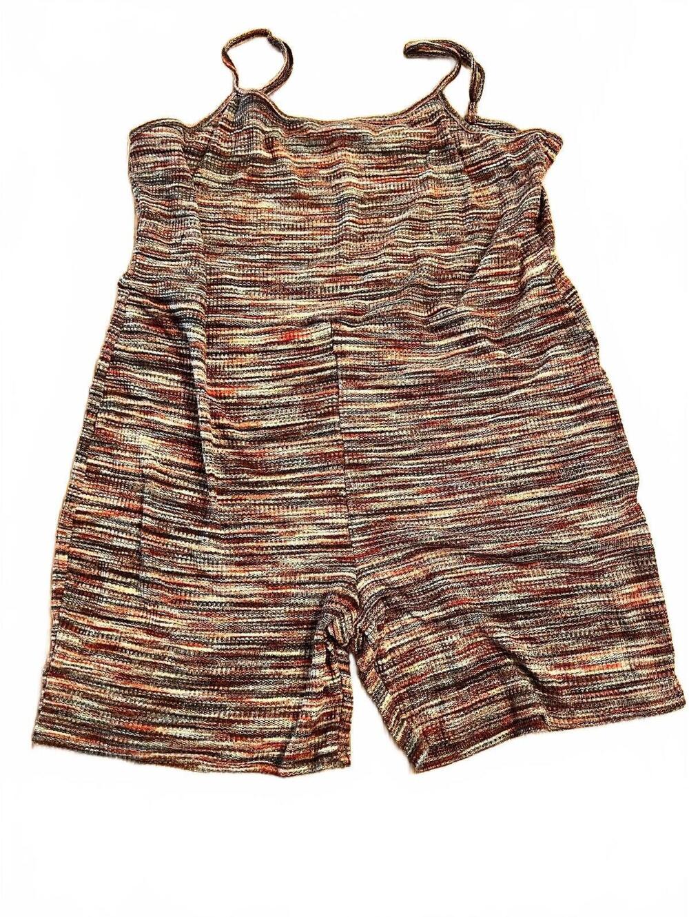 Wild Fable Women's Striped Knit Romper XXL